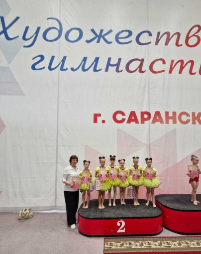 Поздравляем юных гимнасток с победой! Поздравляем юных гимнасток с победой!.